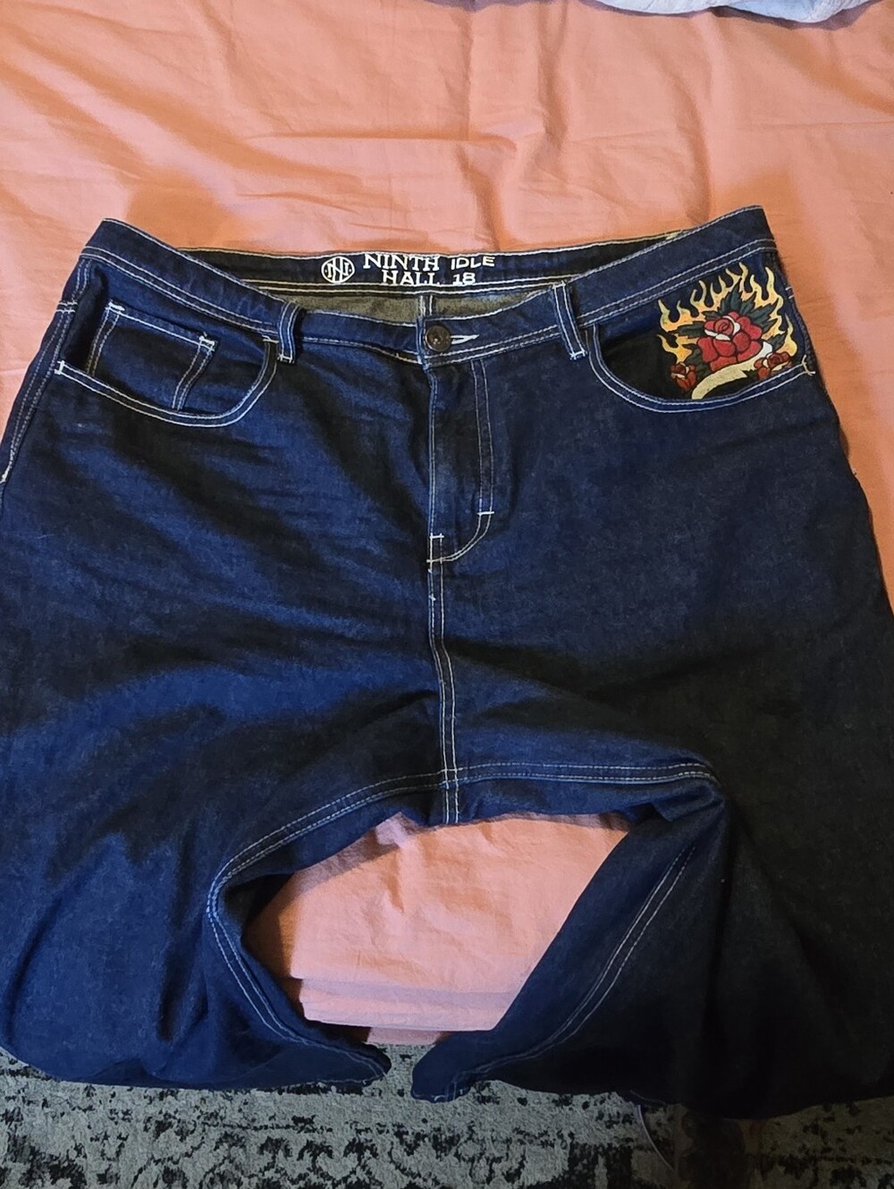 Ninth Hall Idle Straight Leg Jeans View 6